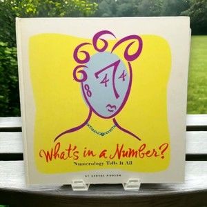 Numerology 90s Whats In A Number by George Pierson Hardcover First Edition